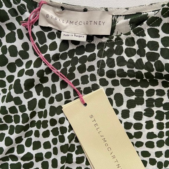 STELLA McCARTNEY Painted SPOT Mika DRESS - Picture 4 of 5